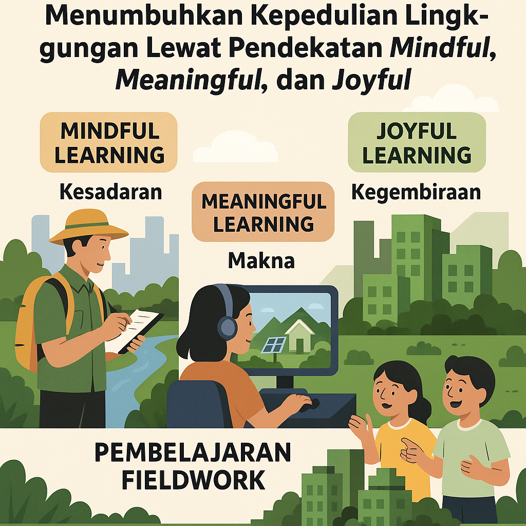Menumbuhkan Kepedulian Lingkungan Lewat Mindful, Meaningful, dan Joyful